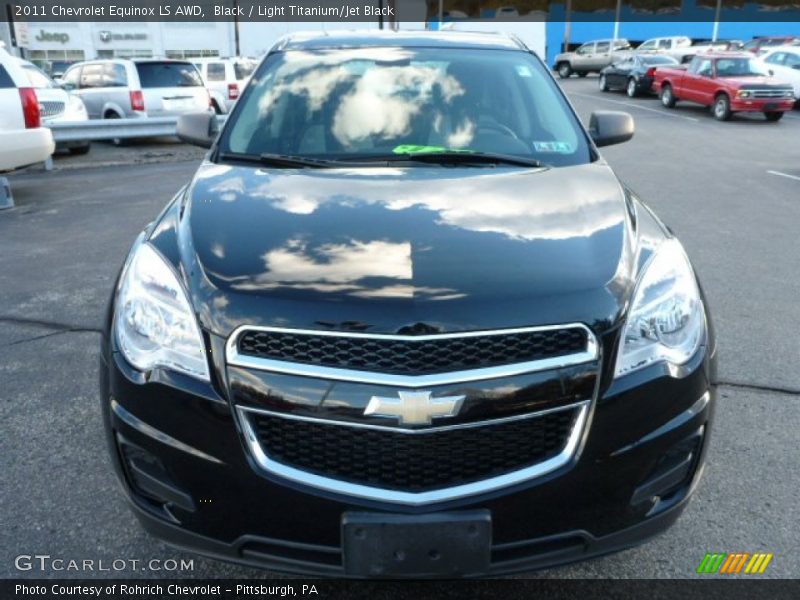 Black / Light Titanium/Jet Black 2011 Chevrolet Equinox LS AWD