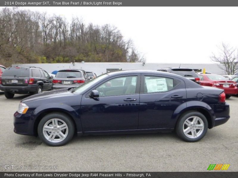  2014 Avenger SXT True Blue Pearl