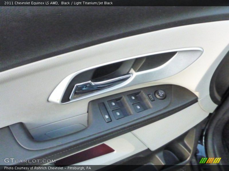 Black / Light Titanium/Jet Black 2011 Chevrolet Equinox LS AWD