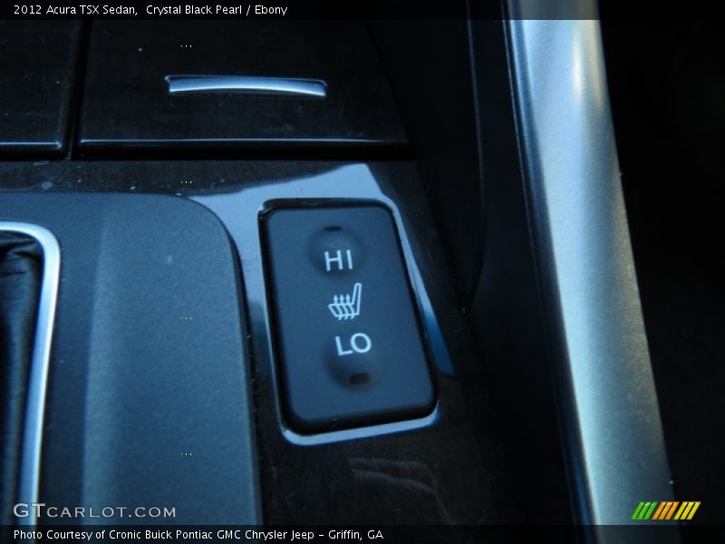 Crystal Black Pearl / Ebony 2012 Acura TSX Sedan