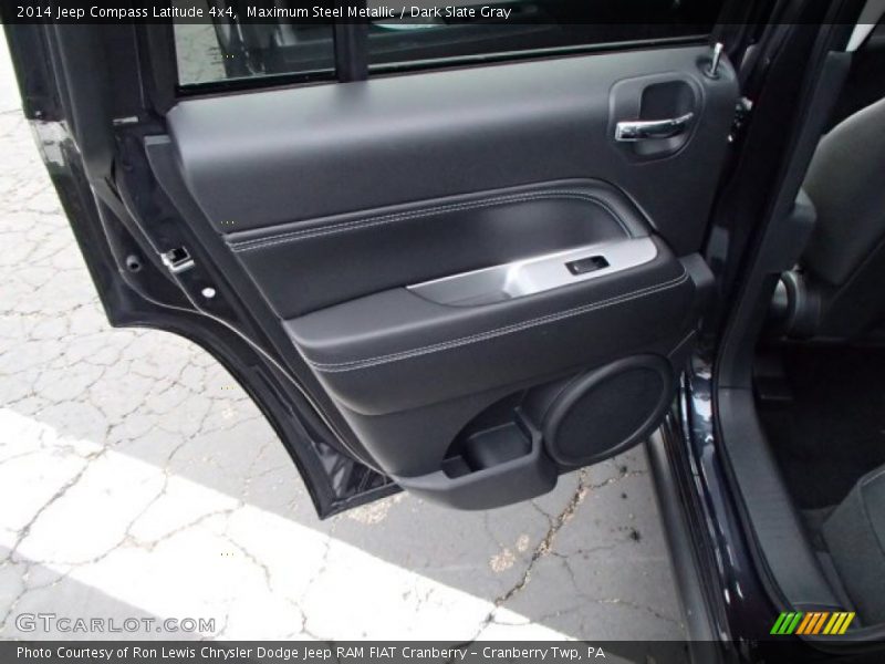 Maximum Steel Metallic / Dark Slate Gray 2014 Jeep Compass Latitude 4x4