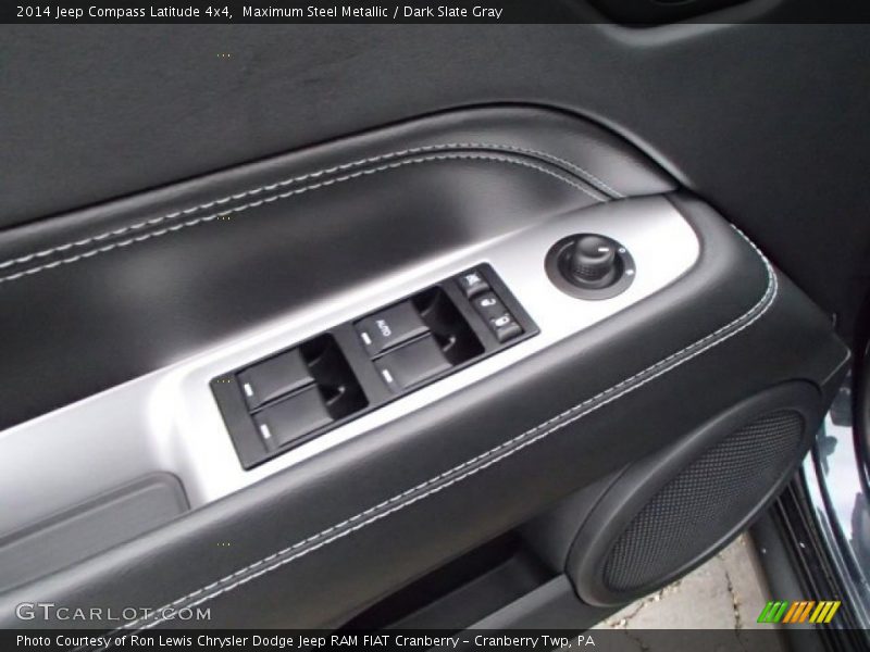 Maximum Steel Metallic / Dark Slate Gray 2014 Jeep Compass Latitude 4x4