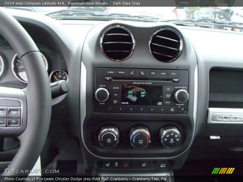 Maximum Steel Metallic / Dark Slate Gray 2014 Jeep Compass Latitude 4x4
