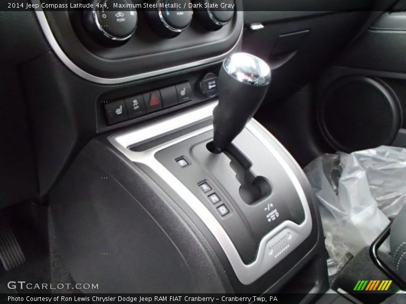 Maximum Steel Metallic / Dark Slate Gray 2014 Jeep Compass Latitude 4x4