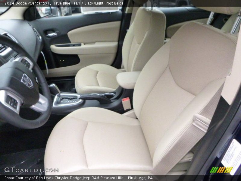 Front Seat of 2014 Avenger SXT