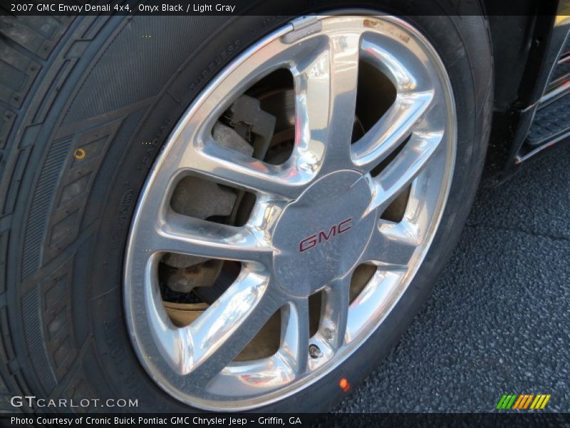 Onyx Black / Light Gray 2007 GMC Envoy Denali 4x4