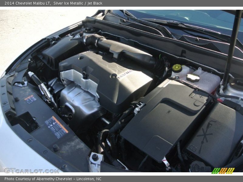 Silver Ice Metallic / Jet Black 2014 Chevrolet Malibu LT