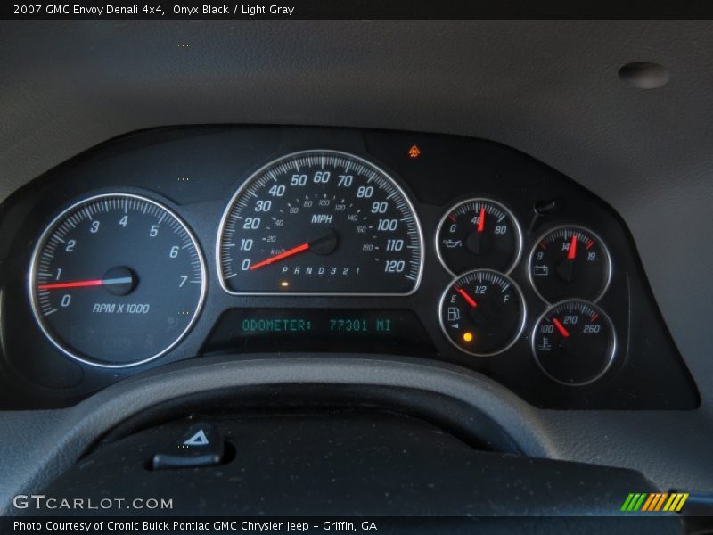 Onyx Black / Light Gray 2007 GMC Envoy Denali 4x4