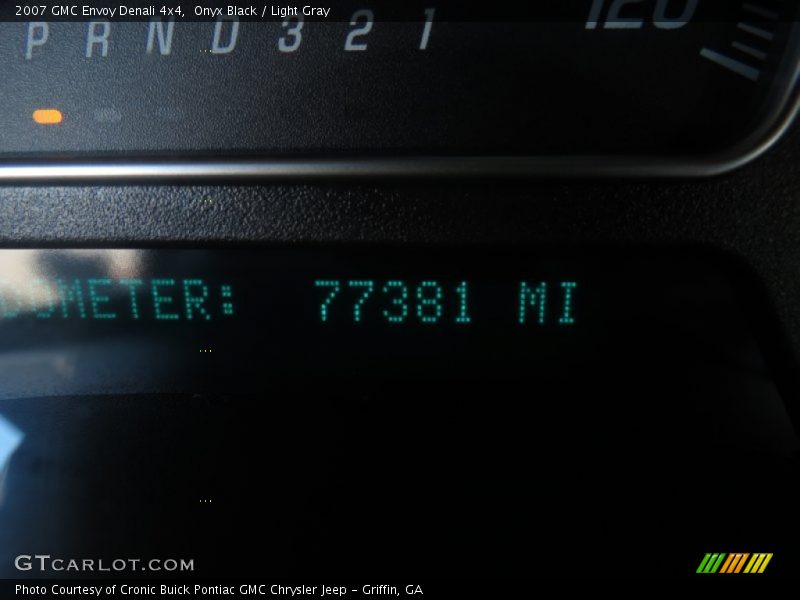 Onyx Black / Light Gray 2007 GMC Envoy Denali 4x4