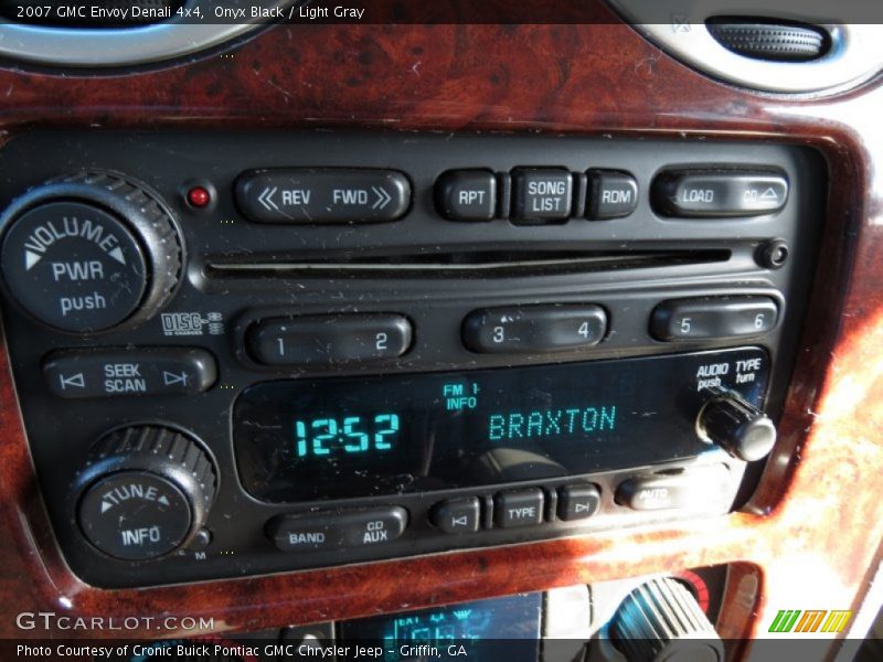 Onyx Black / Light Gray 2007 GMC Envoy Denali 4x4