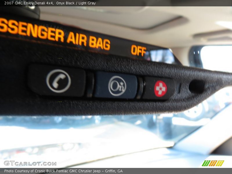 Onyx Black / Light Gray 2007 GMC Envoy Denali 4x4