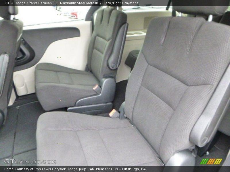 Maximum Steel Metallic / Black/Light Graystone 2014 Dodge Grand Caravan SE