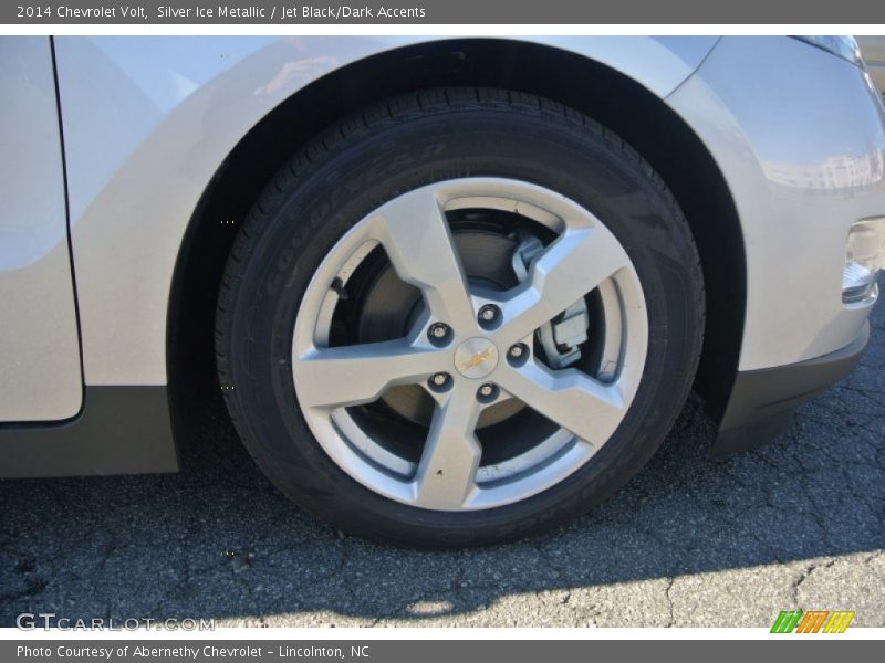 Silver Ice Metallic / Jet Black/Dark Accents 2014 Chevrolet Volt