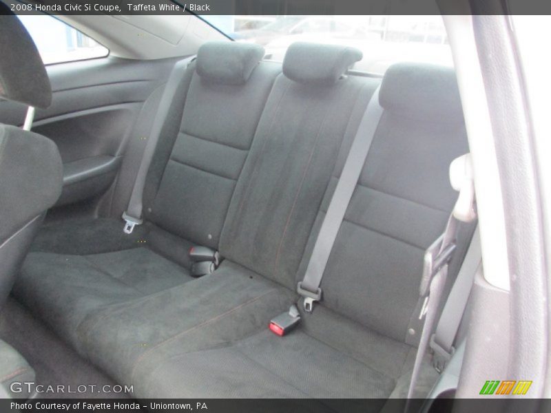 Taffeta White / Black 2008 Honda Civic Si Coupe