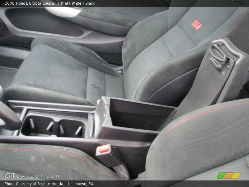 Taffeta White / Black 2008 Honda Civic Si Coupe
