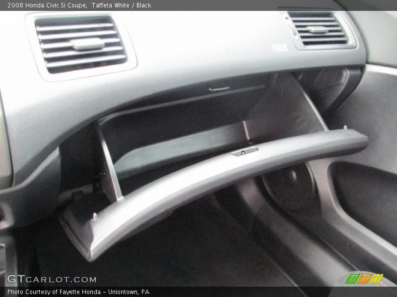 Taffeta White / Black 2008 Honda Civic Si Coupe