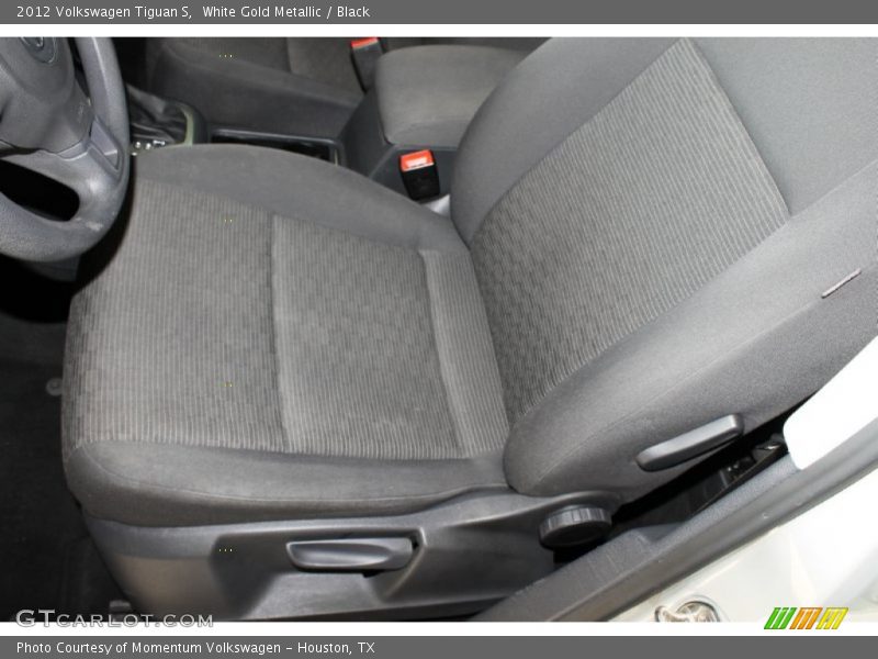 White Gold Metallic / Black 2012 Volkswagen Tiguan S