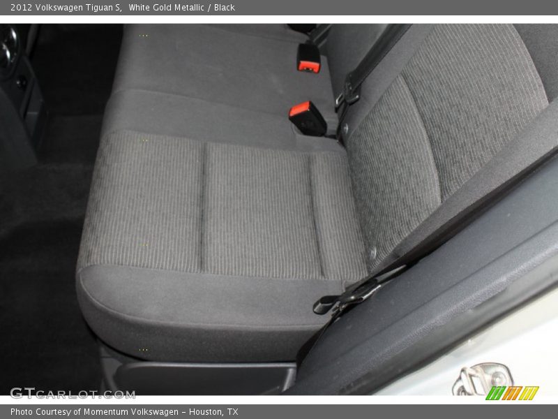 White Gold Metallic / Black 2012 Volkswagen Tiguan S