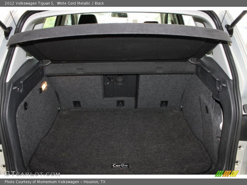 White Gold Metallic / Black 2012 Volkswagen Tiguan S