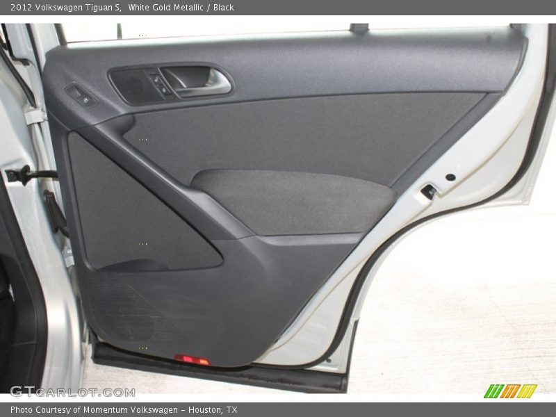 White Gold Metallic / Black 2012 Volkswagen Tiguan S