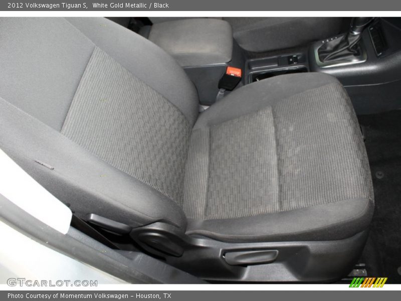 White Gold Metallic / Black 2012 Volkswagen Tiguan S