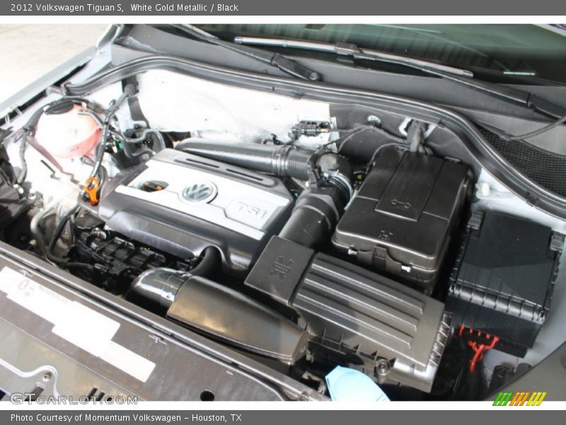 White Gold Metallic / Black 2012 Volkswagen Tiguan S