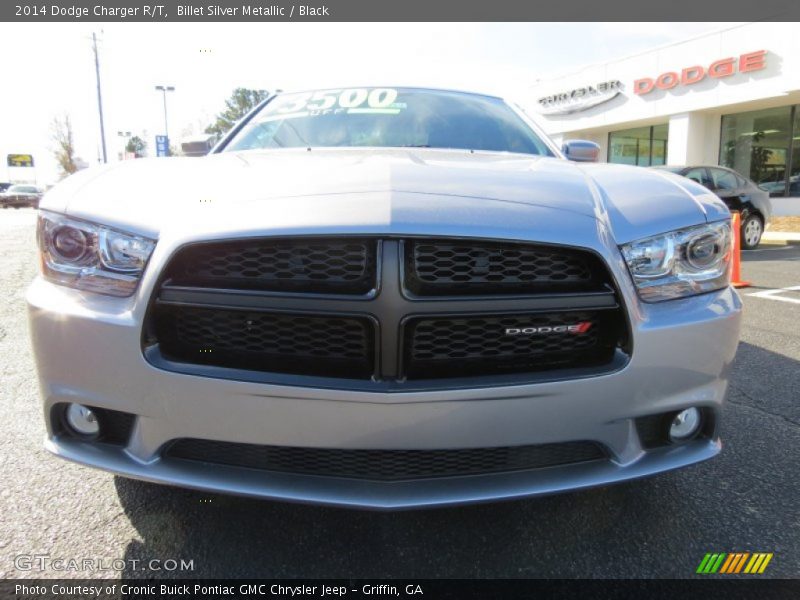 Billet Silver Metallic / Black 2014 Dodge Charger R/T