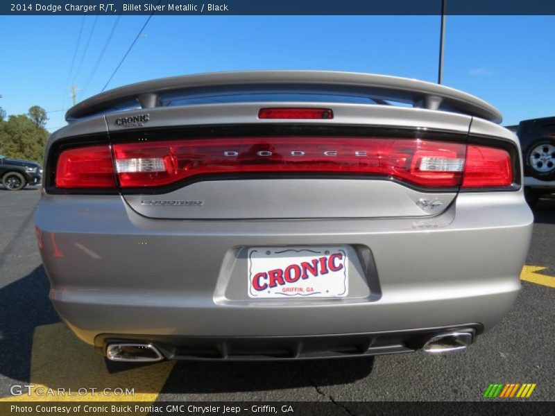 Billet Silver Metallic / Black 2014 Dodge Charger R/T