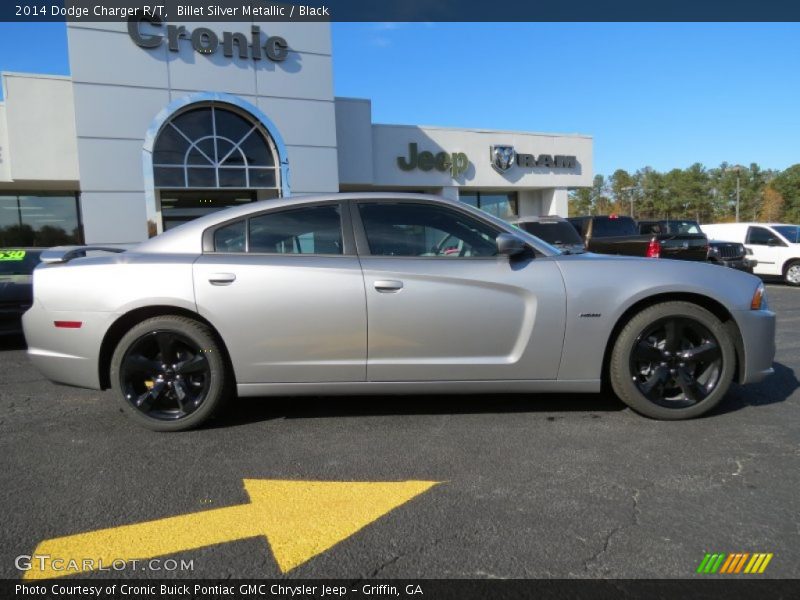 Billet Silver Metallic / Black 2014 Dodge Charger R/T