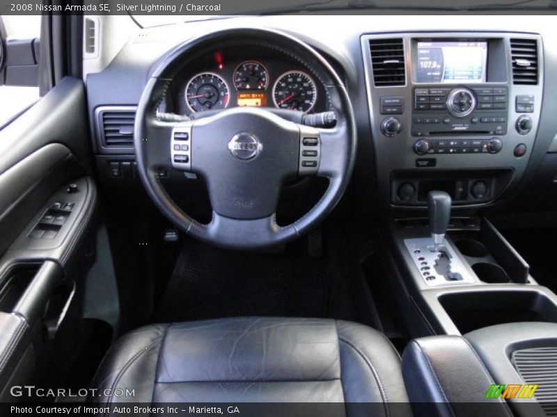 Silver Lightning / Charcoal 2008 Nissan Armada SE
