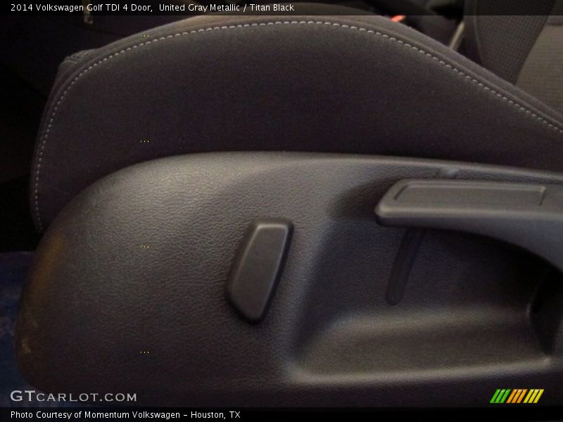 United Gray Metallic / Titan Black 2014 Volkswagen Golf TDI 4 Door