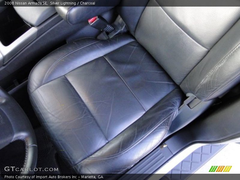 Silver Lightning / Charcoal 2008 Nissan Armada SE