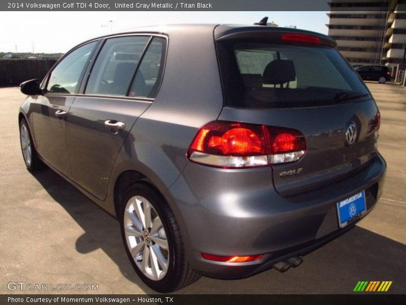 United Gray Metallic / Titan Black 2014 Volkswagen Golf TDI 4 Door