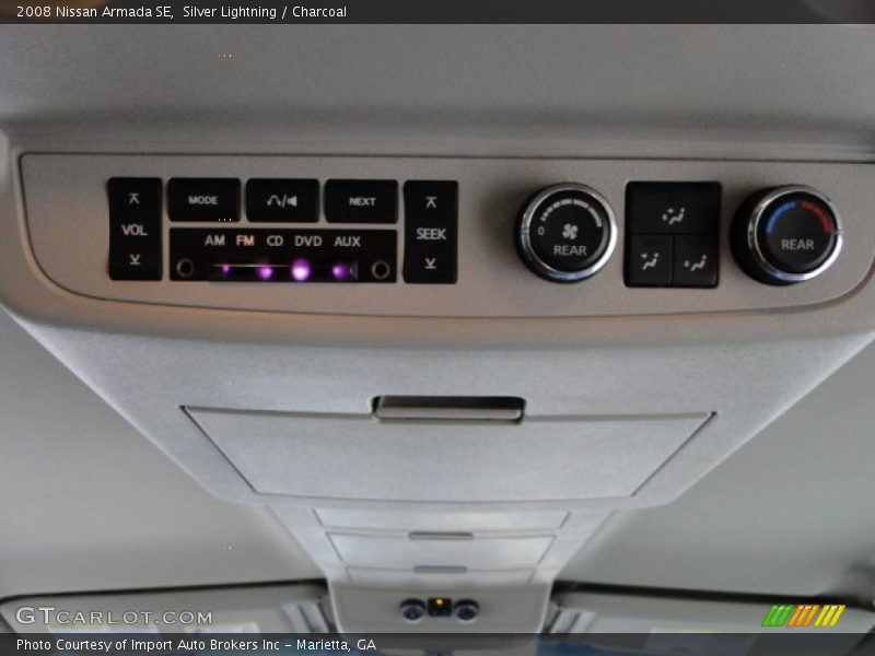 Silver Lightning / Charcoal 2008 Nissan Armada SE
