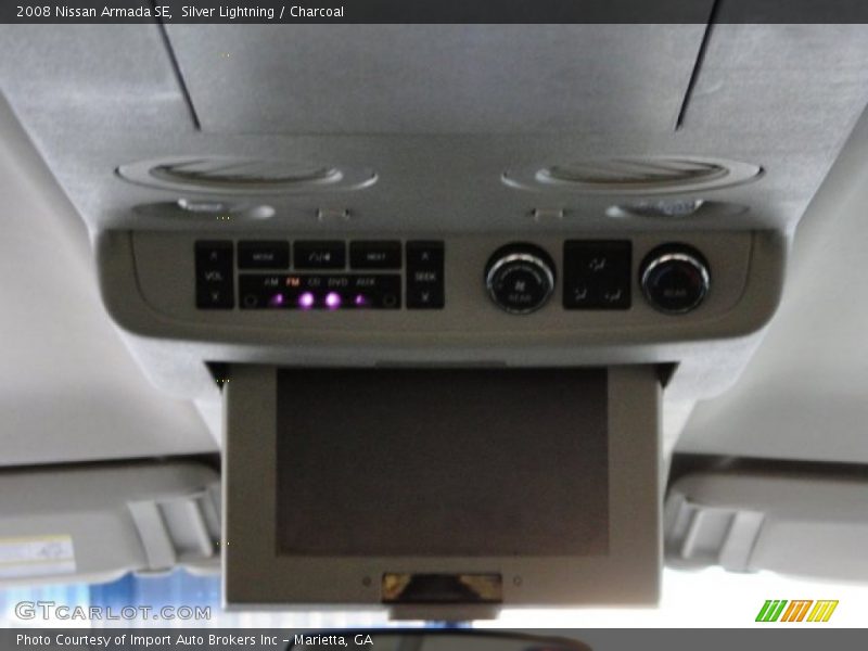 Silver Lightning / Charcoal 2008 Nissan Armada SE
