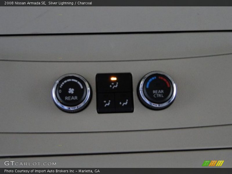 Silver Lightning / Charcoal 2008 Nissan Armada SE
