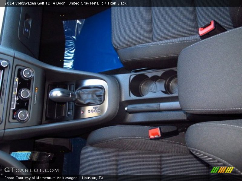 United Gray Metallic / Titan Black 2014 Volkswagen Golf TDI 4 Door