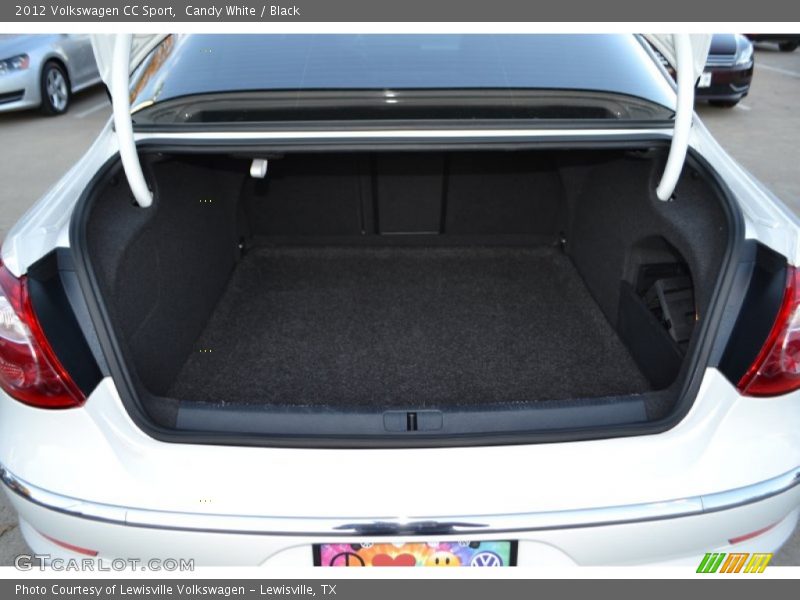 Candy White / Black 2012 Volkswagen CC Sport