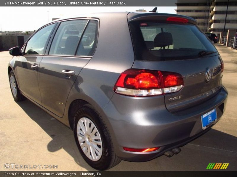 United Gray Metallic / Titan Black 2014 Volkswagen Golf 2.5L 4 Door
