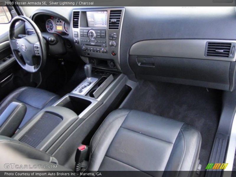 Silver Lightning / Charcoal 2008 Nissan Armada SE
