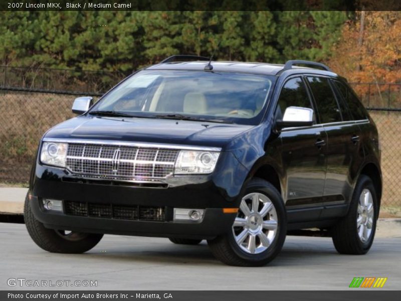 Black / Medium Camel 2007 Lincoln MKX