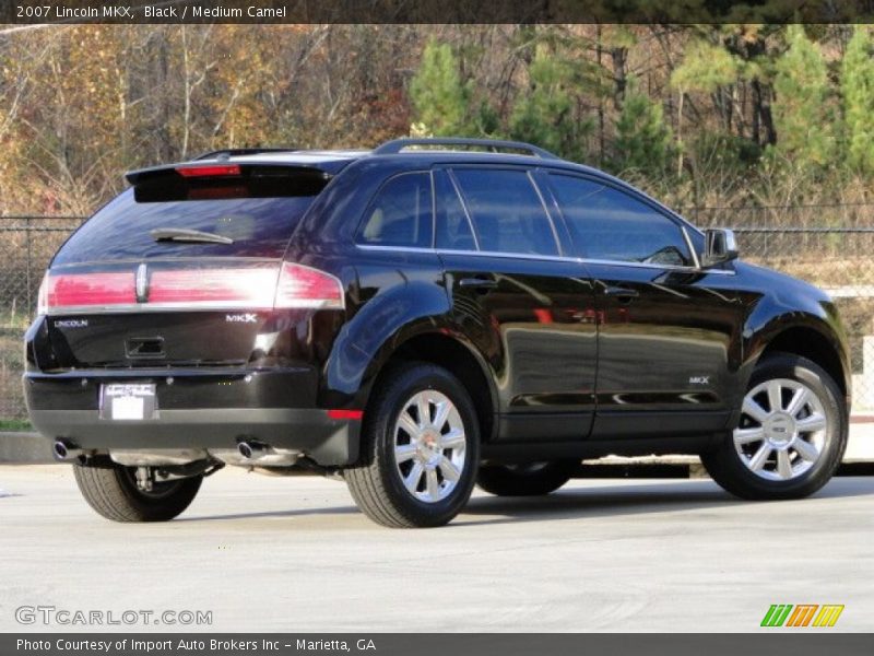 Black / Medium Camel 2007 Lincoln MKX