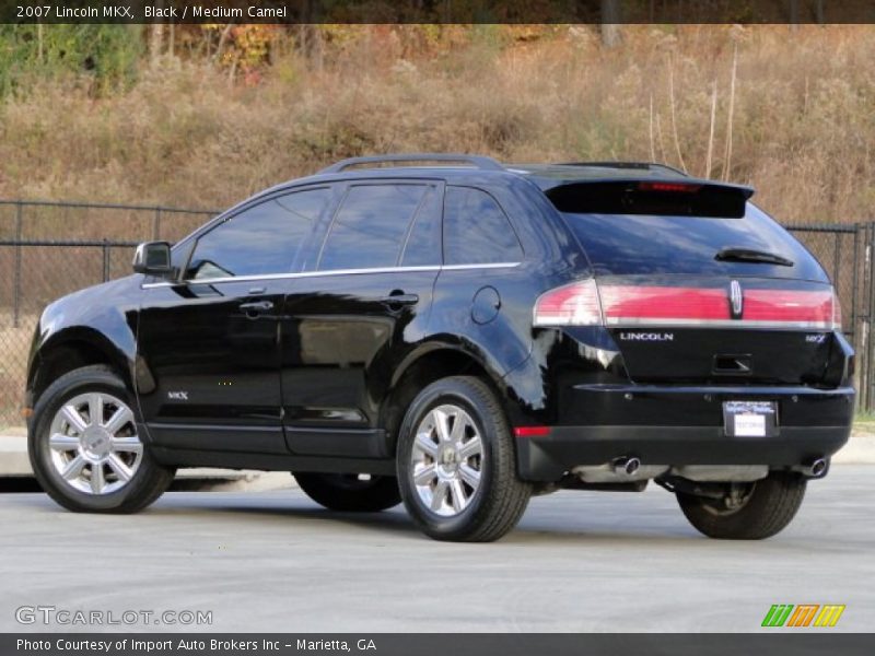 Black / Medium Camel 2007 Lincoln MKX