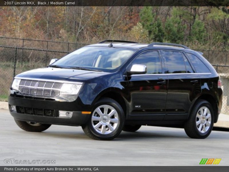 Black / Medium Camel 2007 Lincoln MKX
