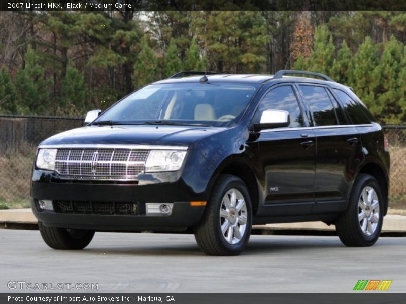 Black / Medium Camel 2007 Lincoln MKX
