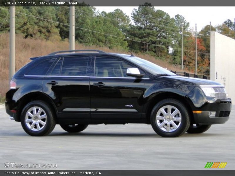 Black / Medium Camel 2007 Lincoln MKX