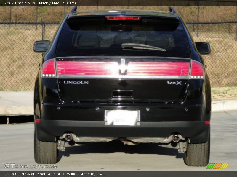 Black / Medium Camel 2007 Lincoln MKX
