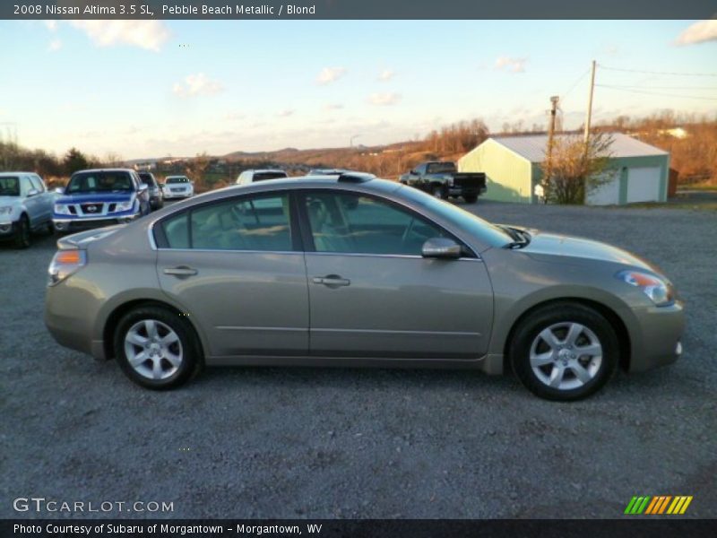 Pebble Beach Metallic / Blond 2008 Nissan Altima 3.5 SL