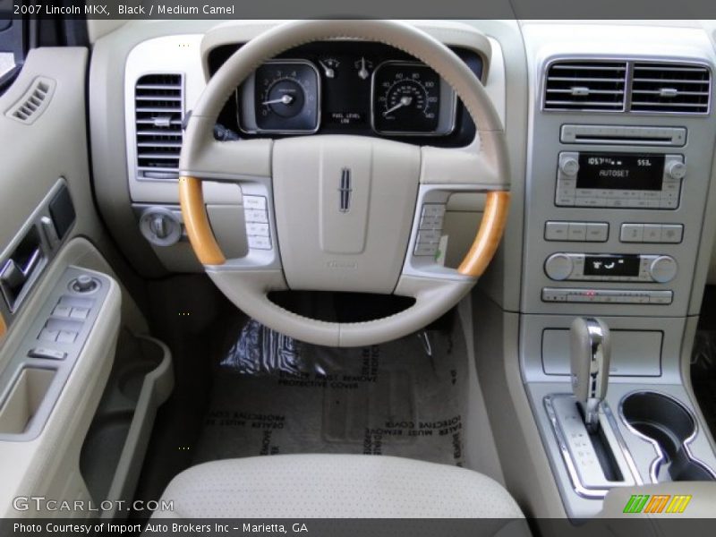 Black / Medium Camel 2007 Lincoln MKX