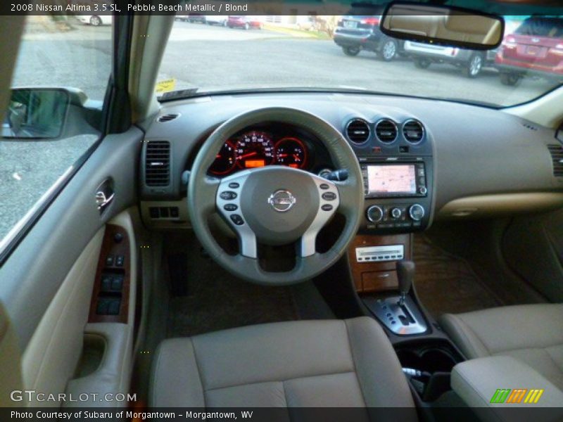 Pebble Beach Metallic / Blond 2008 Nissan Altima 3.5 SL